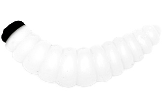 . LureMax WOOD WORM 1''/2, LSW1-020 Glow White (10 .)