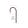 Крючки Saikyo BS-2313 Round Bent Worm