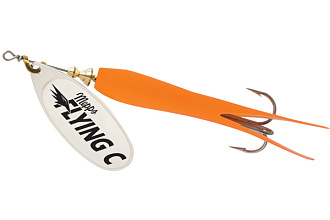  . Mepps AGLIA FLYING C, 25g 3 SILVER/Orange