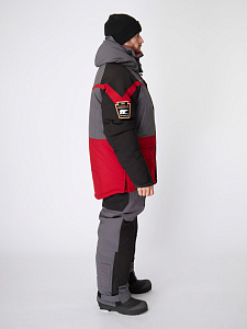 Костюм зимний Alaskan NewPolar M11 S красн/сер/черн