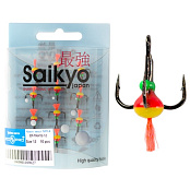 Тройник-капля Saikyo с красн. хвост. тип A  №16 ( 10шт)