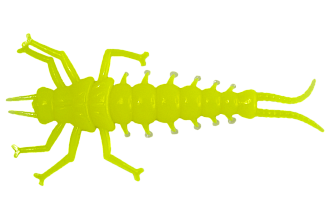 . LureMax STONE FLY  2,5''/6, LSSF25-08-001 Chartreuse (8 .)