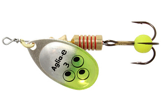  . Mepps AGLIA-E  3 SHC S/Chartreuse