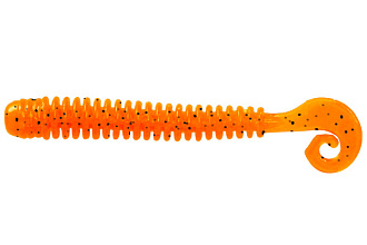 . LureMax CHEEKY WORM 2,5''/6,25, LSCW25-008 Fire Carrot (10 .)