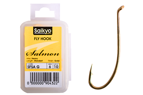 Крючки нахлыстовые Saikyo KH-71590 Salmon