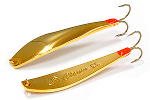 Блесна вертикальная ECOPRO Clown,  55мм, 9гр,  G, Двойник