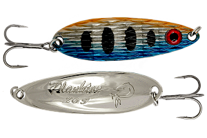 Блесна колеблющаяся LureMax Plankton 28мм., 3 г., 42, Red eye