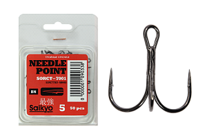 Крючки Saikyo тройн.7001BN №  5 (50шт)