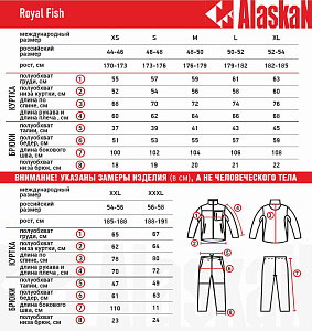 Костюм флисовый Alaskan RoyalFish бордовый/черный    XS