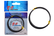 Поводочный материал Ushiwaka Titanium Single Wire, 25кг 5м