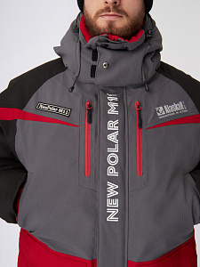 Костюм зимний Alaskan NewPolar M11 S красн/сер/черн