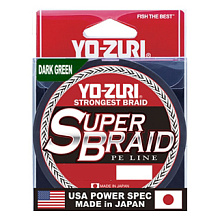 .. Yo-Zuri PE Super Braid 275 Dark Green (0,15) 10lbs
