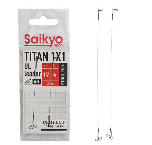 Поводки Saikyo Titan 1x1 UL