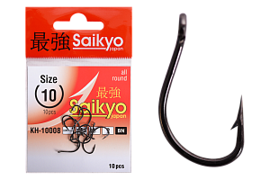 Крючки Saikyo KH-10008 Idumezina BN №10 (10шт)