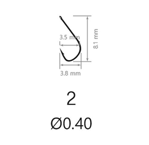 Крючки Saikyo KH-10006 Sode Ring