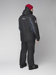 Костюм зимний Alaskan Larsen   S/46-48,173-176 серый/черный