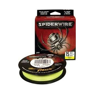 Шнур плет. Spiderwire Stealth, Yellow, 137m, 0,10mm, 6,2kg