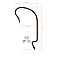 Крючки офсетные Saikyo BS-3312 Offset Hook