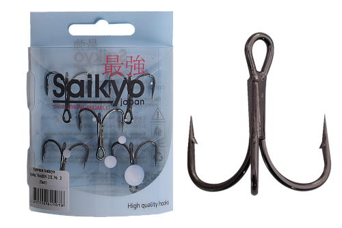 Крючки тройные Saikyo 7046 2X