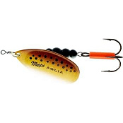 Блесна вращ. Mepps AGLIA FLUO, Micropigments Trout, 5, Brown