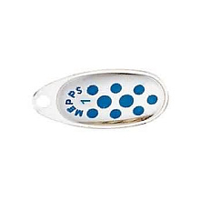  . Mepps COMET PTS, 1, SILVER/Blue dots
