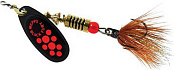 Блесна вращ. Mepps BLACK FURY MOUCHE,  00, Black/Chartreuse