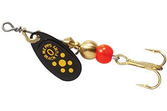  . Mepps BLACK FURY 0,   Black/Yellow