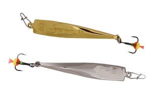 Блесна вертикальная ECOPRO Legenda, 65мм, 9,5г, S/G