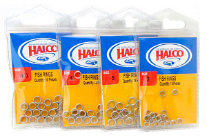 Заводные кольца FISH RINGS #3, 15kg (18шт.)