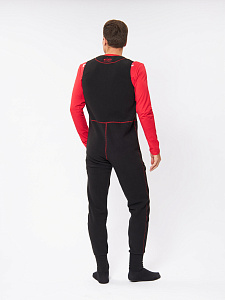 Полукомбинезон флисовый RiverRanger Bib черный   S