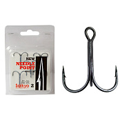 Крючки Saikyo тройн.6062-1X-NP  BN  №02 (5шт)
