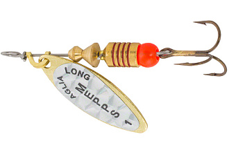  . Mepps AGLIA LONG RAINBO, 1, Gold