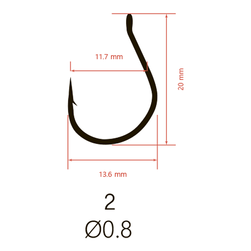 Крючки Saikyo KH-10107