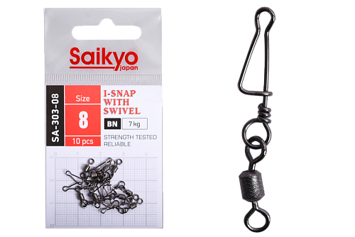 Вертлюг с застежкой Saikyo SA-303