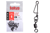 Вертлюг с застежкой Saikyo SA-303-06 - 10 шт (12кг)