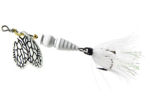  . Mepps BUG, 2, White Miller