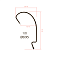 Крючки офсетные Saikyo BS-3315 Offset Hook