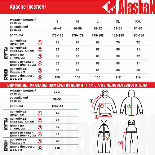 Костюм зимний Alaskan Apache
