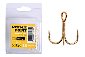 Крючки Saikyo тройн.7001G № 12 (25шт)