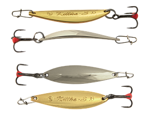 Блесна вертикальная ECOPRO Killka -S, 35мм, 3г, S/G