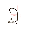 Крючки офсетные Saikyo BS-3312 Offset Hook