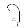 Крючки офсетные Saikyo BS-2315 Offset Wide Range Worm