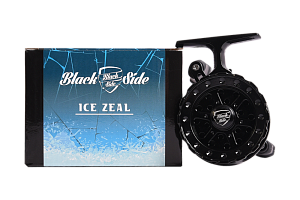 Катушка инерционная (зимняя) Black Side ICE ZEAL BLACK (4+1 подш.)