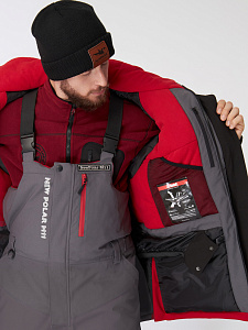 Костюм зимний Alaskan NewPolar M11 S красн/сер/черн