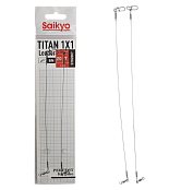 Поводок Saikyo Titan 1x1 STO2007, 7кг/20см, 2шт