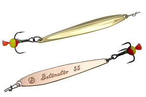 Блесна вертикальная ECOPRO Detonator, 55мм, 4г, G/C