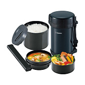 Термоконтейнер Zojirushi SL-XE20-AD 2,0 л (черн)