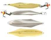 Блесна вертикальная ECOPRO Matador, 65мм, 9г, S/G