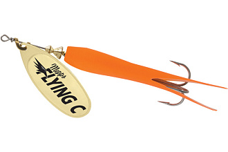  . Mepps AGLIA FLYING C, 10g 3 Gold/Orange