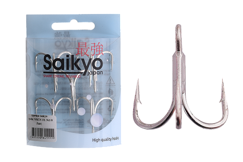 Крючки тройные Saikyo 7056 3X